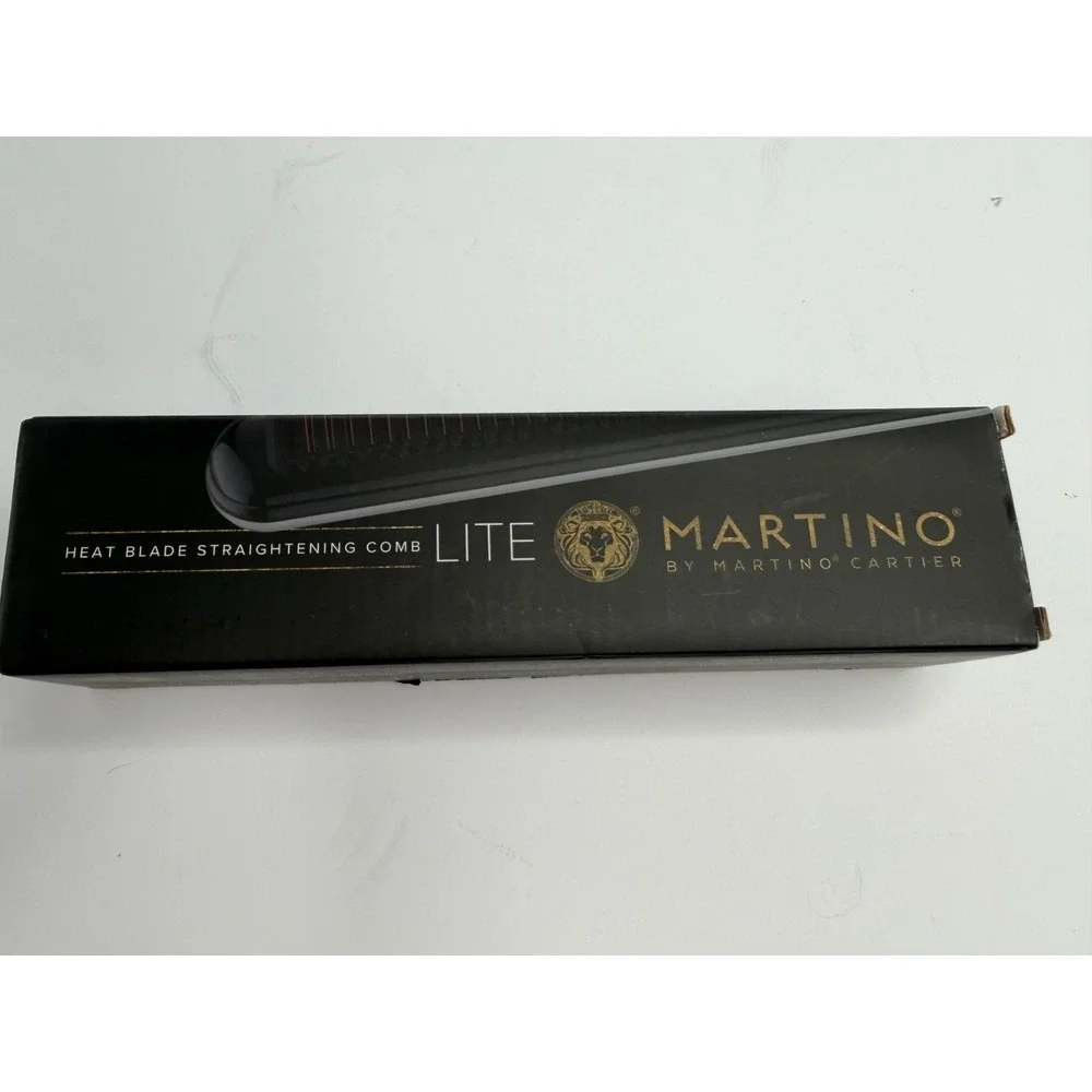 Martino Cartier Heat Blade Straightening Comb Lite MCT3014 New Open Box Rare